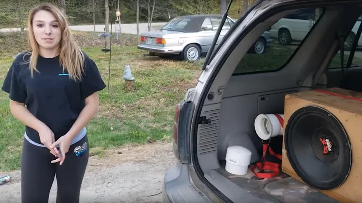 Ported vs Sealed Enclosure Subwoofer Box Test with Decibel Meter Using My Daughters Bass Car