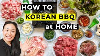 HOW TO MAKE KOREAN BBQ at HOME! DIY KBBQ Recipe and Ingredients (a Sydney Vlog) | 自製韓國燒烤在悉尼家中