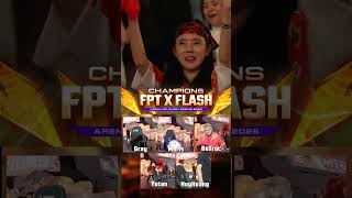 Nhìn lại khoảnh khắc vỡ òa của 5 thành viên FPT x Flash!!!