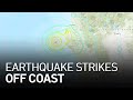 6.2 Magnitude Quake Strikes Off Northern California Coast