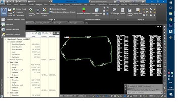 Como ajustar una poligonal por medio de Mapcheck de Civil 3D