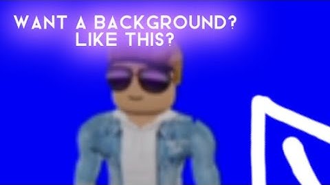 How to get a background for your roblox videos using green screen! (Capcut)