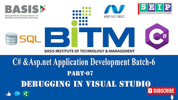 C# Bangla Tutorial part-7 Debugging in Visual Studio