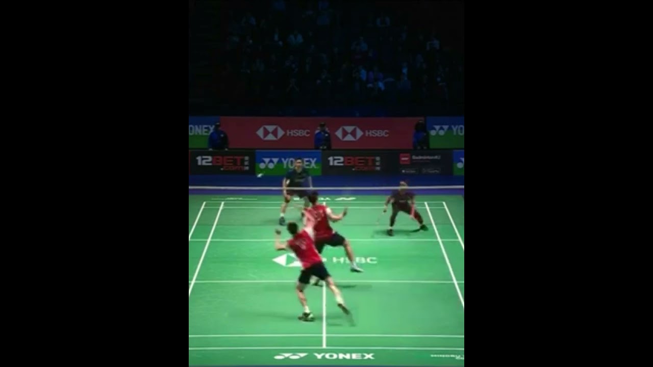 Muhammad Ahsan - 2 lawan 1 - sf all england 2023 