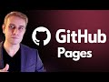 How to host a website on github pages free custom domain setup included