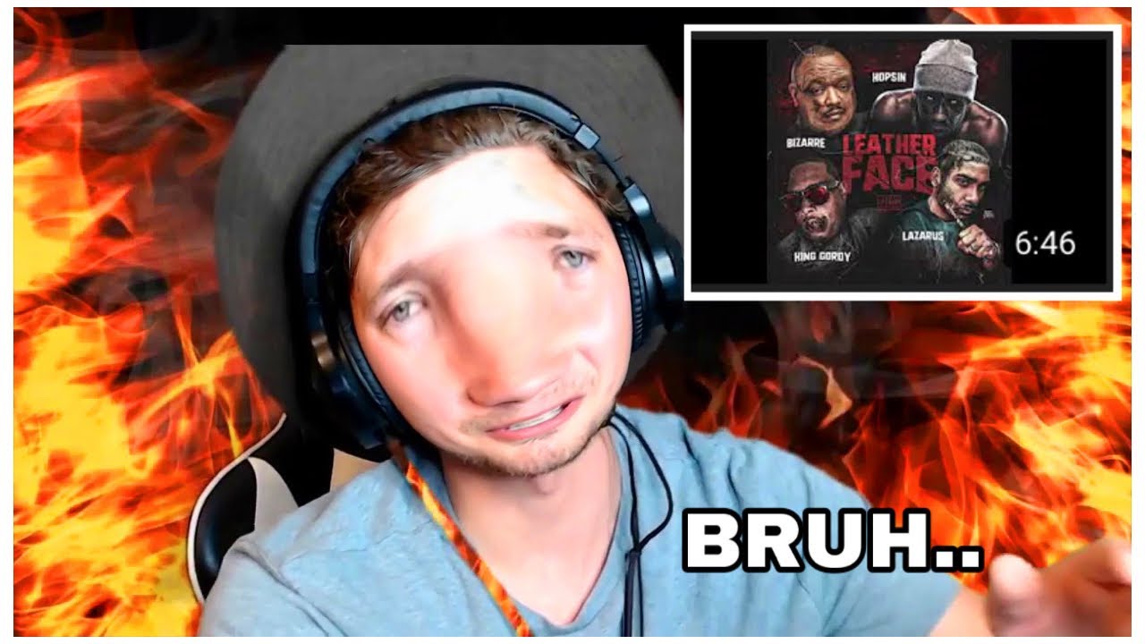 BRUH BIZARRE BACK! | Bizarre Leather Face - King Gordy, Lazarus, Hopsin (REACTION!!!)