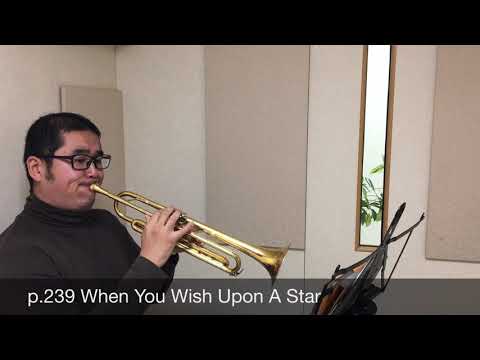 p.239 When You Wish Upon A Star - Jazz Standard Bibleトランペット