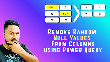 Remove Random Null Values  from Columns Using Power Query-In Telugu