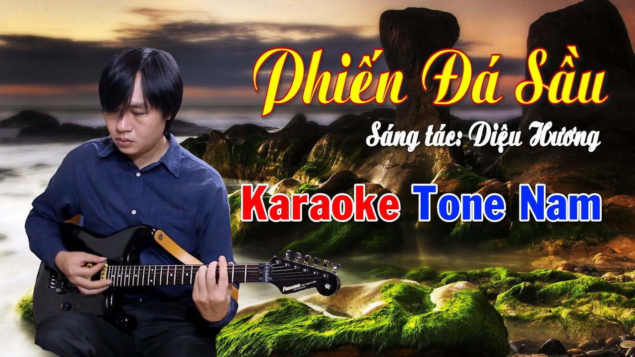 Phiến Đá Sầu - Karaoke Tone Nam - NBC