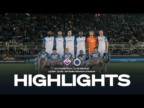 FIORENTINA - CLUB BRUGGE | HIGHLIGHTS | 2023-2024