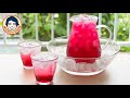 超簡単赤紫蘇ジュース！【夏ドリンク】煮るだけでできる酸っぱくてあま〜いシソジュースの作り方♪梅干し作りにシソを再利用！