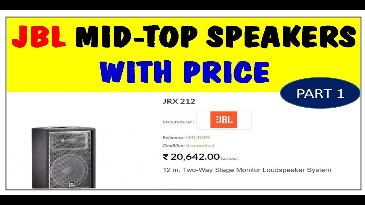 jbl mid price