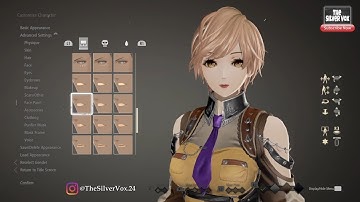 Code Vein Character Creation - Female Make Up, Scars & Face Paint - Demo Version - PS4