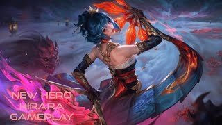 NEW HERO HIRARA IS LITERALLY BROKEN! 💀 | MLBB Advance Server | new hero tryout 
