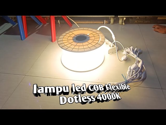 lampu led COB Flexible Dotless 4000K