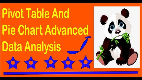Pivot Table and Pie Chart - Advanced Data Analysis
