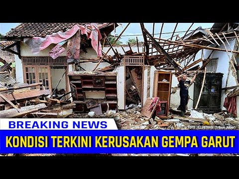 BREAKING NEWS : Detik-detik Gempa Magnitudo 6,5 SR Guncang Garut Jawa Barat.