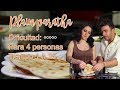 Receta Plana Paratha - Tortilla Cocina de la India