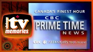 1995-01 - CBC Montreal - Bumper for CBC Prime Time News (AKA The National)