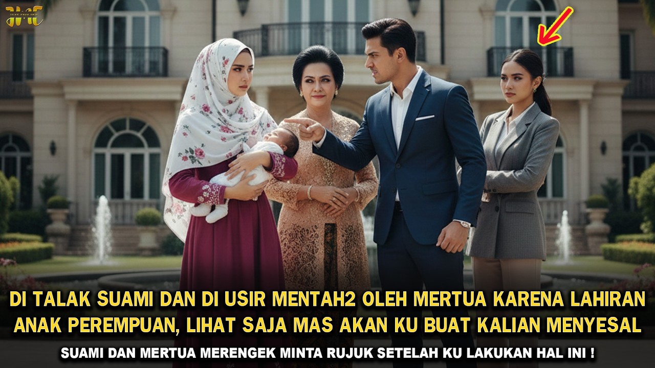 DI TALAK SUAMI DAN DI USIR MRTUA KARENA AKU LAHIRAN ANAK WANITA, KU BUAT MEREKA MENYESAL SETELAHNYA