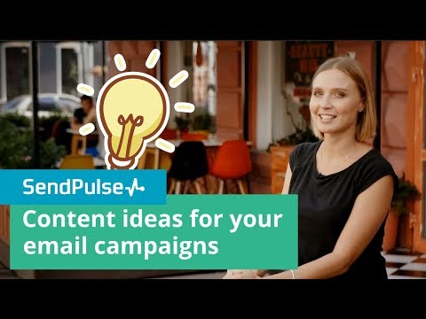 Content ideas for your email campaigns