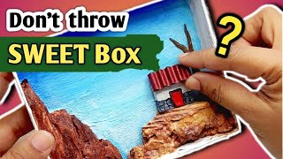 3D art using Waste Material 😱😱😱 | Sweet box craft ideas | PC Crafts Planet