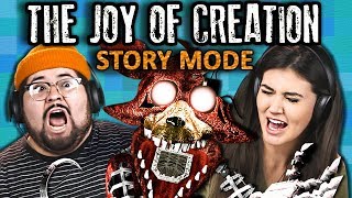 TEENS & COLLEGE KIDS PLAY JOY OF CREATION: STORY MODE | Horror Game (React: Gaming)
