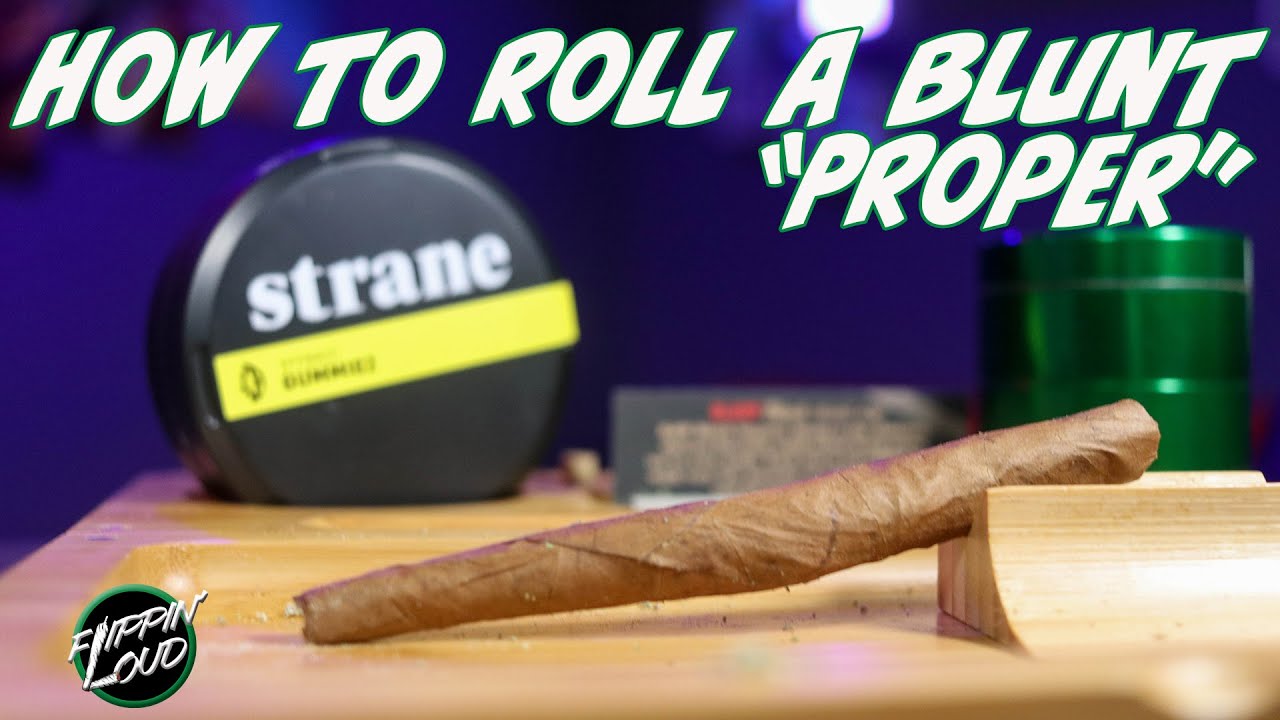 How to Roll a Blunt "PROPER" (Like Biggie Smalls!)