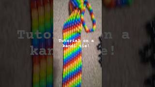 tutorial on a kandi tie!!! #kandi #kandikid #tutorial #tie