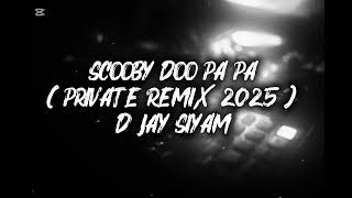 Scooby Doo Pa Pa Private Remix 2025 D Jay Siyam X