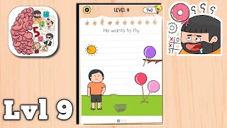 Brain Test 5 Level 9 Walkthrough (All Parts)  Solution