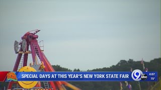 Special Days at NYS Fair