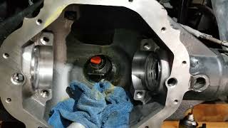 dodge ram 1500 9.25" pinion gear re-shim 2nd attempt