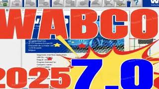2025 Newest Wabco TEBS-E 7.0 PK old 6.50 Diagnostic Software +Highly Authorized KEYGEG+Fre