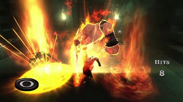 God of War - Chains of Olympus - HD Walkthrough - The Crypt - PSP Emulator