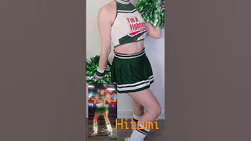 Hitomi Cheerleader Cosplay Dead Or Alive 