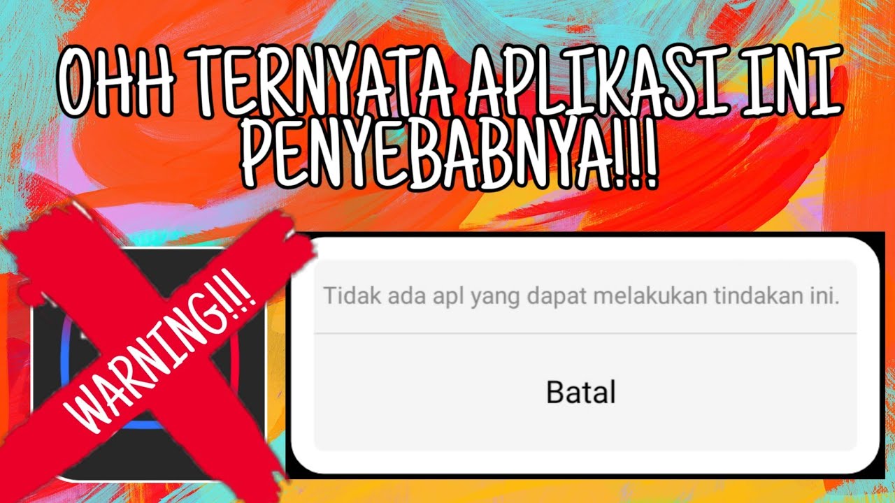 Cara mengatasi  Error saat Upload | Tidak ada aplikasi yang