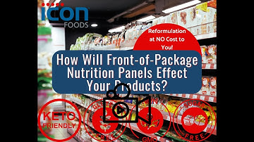FDA Front of Package Labels Video