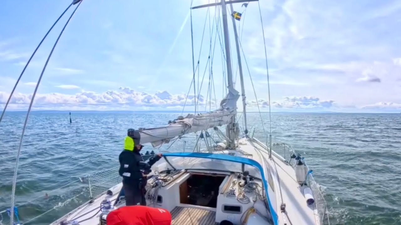 Kotimatkan toinen päivä, Seikkailuja Vättern järvellä Ruotsissa.