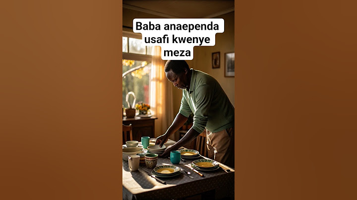 BABA ANAEPENDA KUSAFICHA #shortvideo #shorts