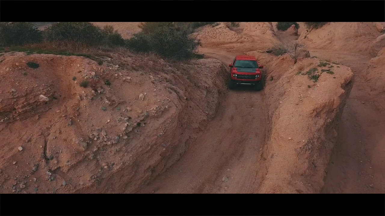 Ford Raptor Shredding in Arizona Desert