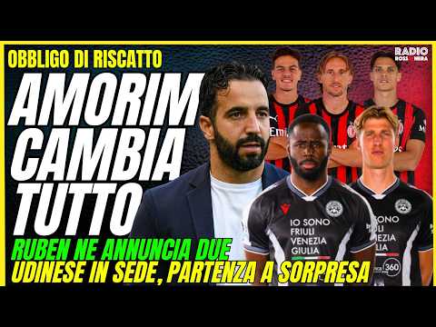 Video MILAN, AMORIM NE ANNUNCIA DUE. PARTENZA A SORPRESA. DAVIS E KRISTENSEN? | Obbligo di Riscatto