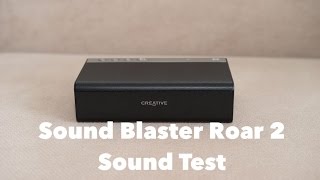 Creative Sound Blaster Roar 2 Sound Test [TeraBass & Roar Modes]