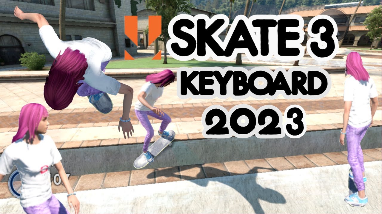 ASMR Gaming - Skate 3 | Free Skating on Keyboard | Soft Spoken | Relaxing