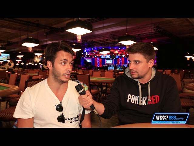 WSOP 2019 Main Event día 4   Entrevista a Mario Navarro