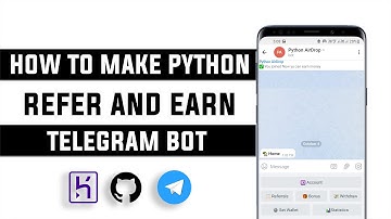 How to Make Python Refer And Earn Telegram Bot | Telegram Bot in Python