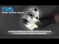 How to Replace Door Lock Actuator 2011-15 Dodge Grand Caravan