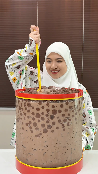 130 cawan air coklat dinosaur jelly ball untuk jemaah masjid #ideasedekah serbuk coklat Sawanah