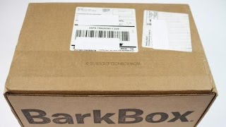 BarkBox October 2016 Unboxing + Free Box Coupon