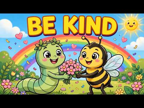 The Kindness Song | Fun & Catchy Kids Song About Manners & Friendship!🎶💖